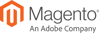 Logo da plataforma de vendas online Magento.